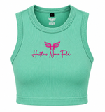 SIGNATURE RIBBED CROP TOP