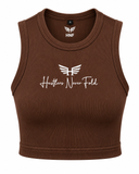 SIGNATURE RIBBED CROP TOP