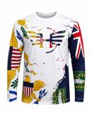 HNF VIRGIN ISLANDS RASHGUARD SHIRT