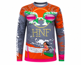 ORANGE TTP RASH GUARD SHIRT