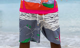 ORANGE TTP RASH GUARD SHORTS