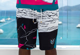 PINK TTP RASH GUARD SHORTS